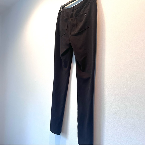 Women's MICHAEL Michael Kors Black Stretchy Skinny Mid-rise Pants, Size 4 - Picture 8 of 12